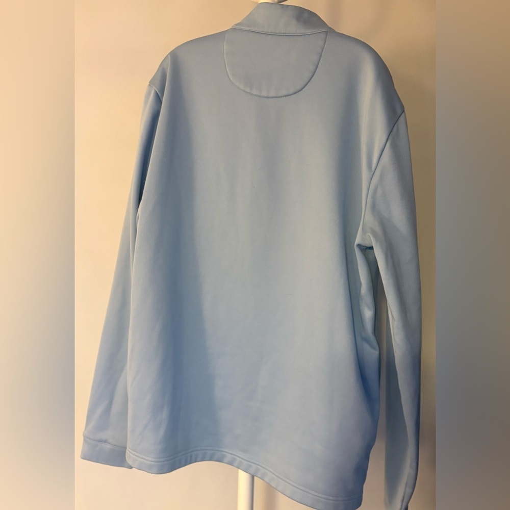 Original Penguin Light Blue Quarter-Zip Sweatshirt - Picture 2 of 3